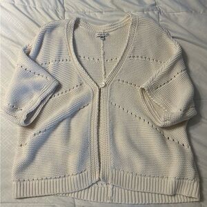 Croft and Barrow front button cardigan